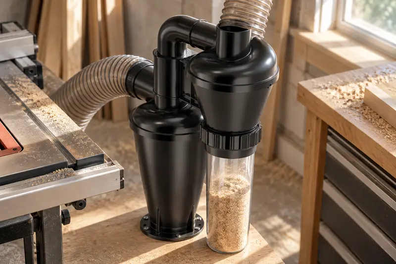 Dual Cyclone Dust Separator — Dedicated Separation Station