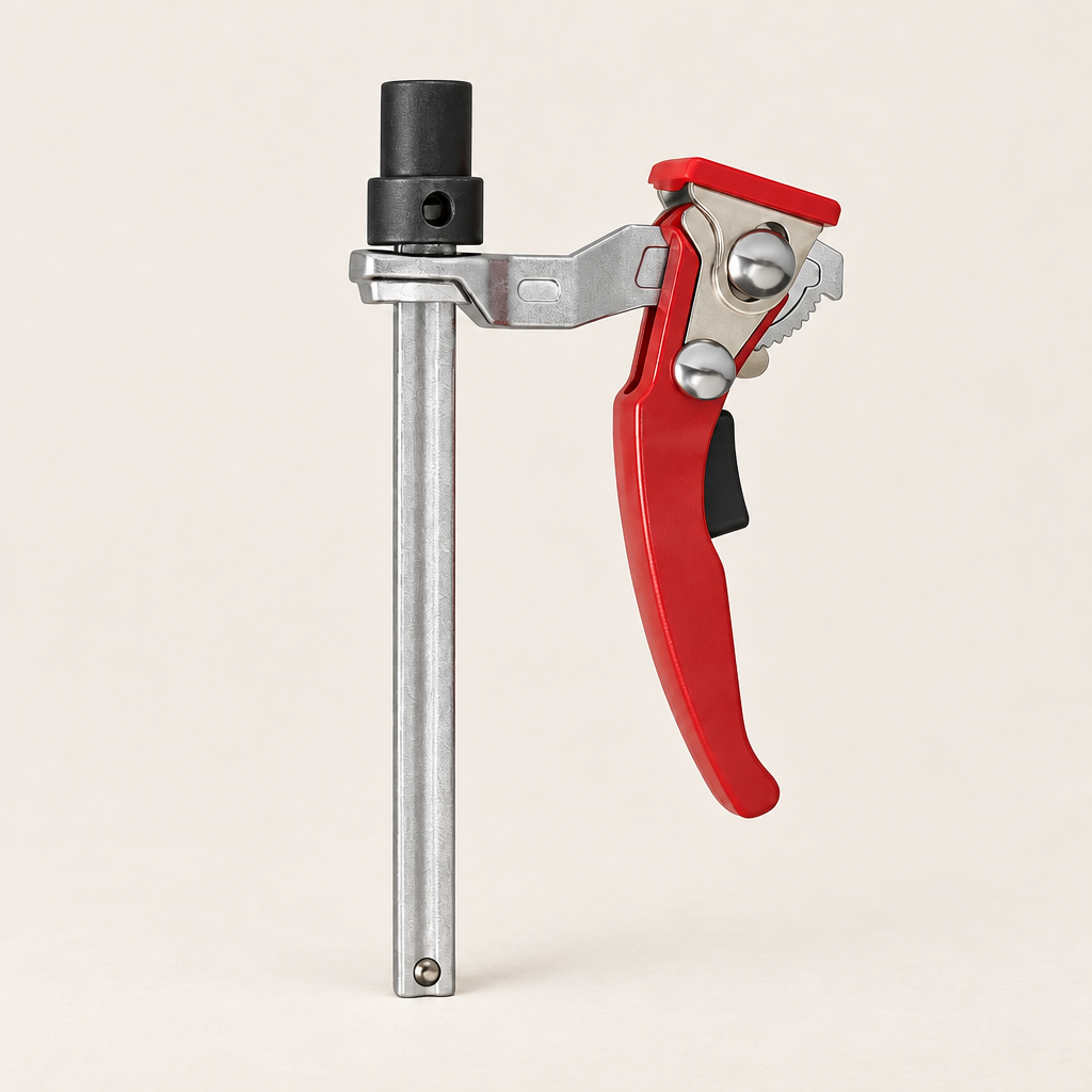 Ratcheting Hold-Down Clamp