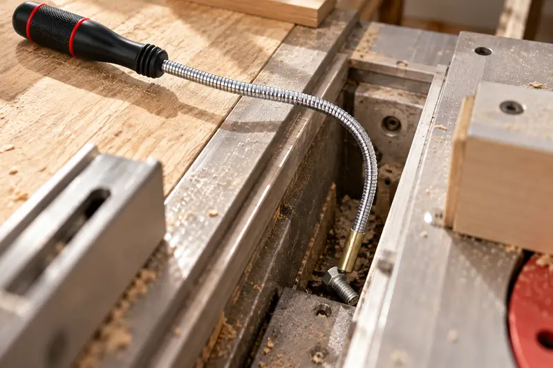 Flexible Magnetic Pickup Tool — Recessed Bolt Recovery
