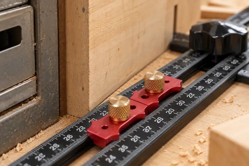 Adjustable T-Square Ruler — Cramped Layout Station