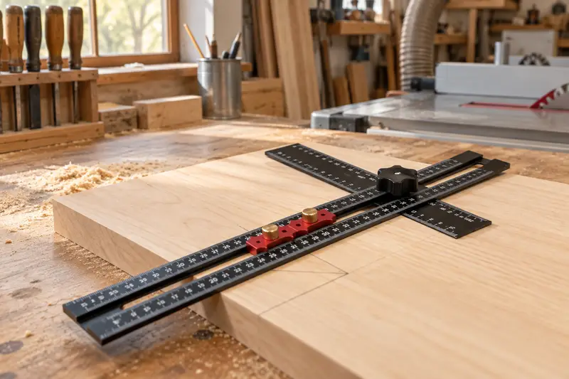 Adjustable T-Square Ruler — Dusty Workshop Check