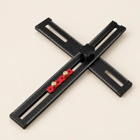Adjustable T-Square Ruler