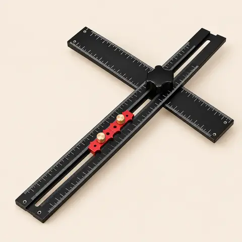 Adjustable T-Square Ruler