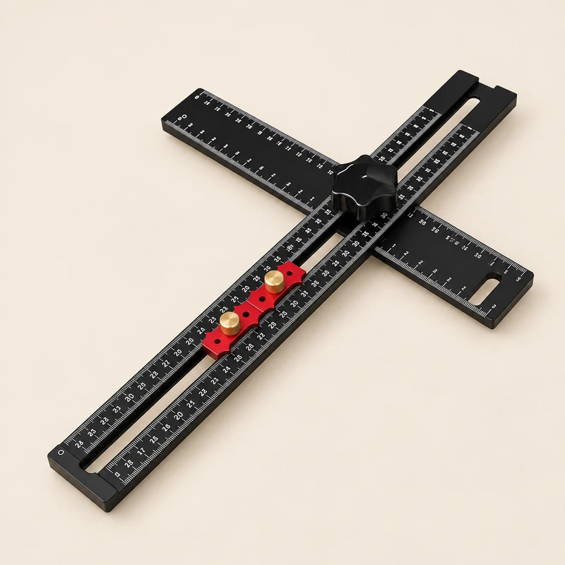 Adjustable T-Square Ruler