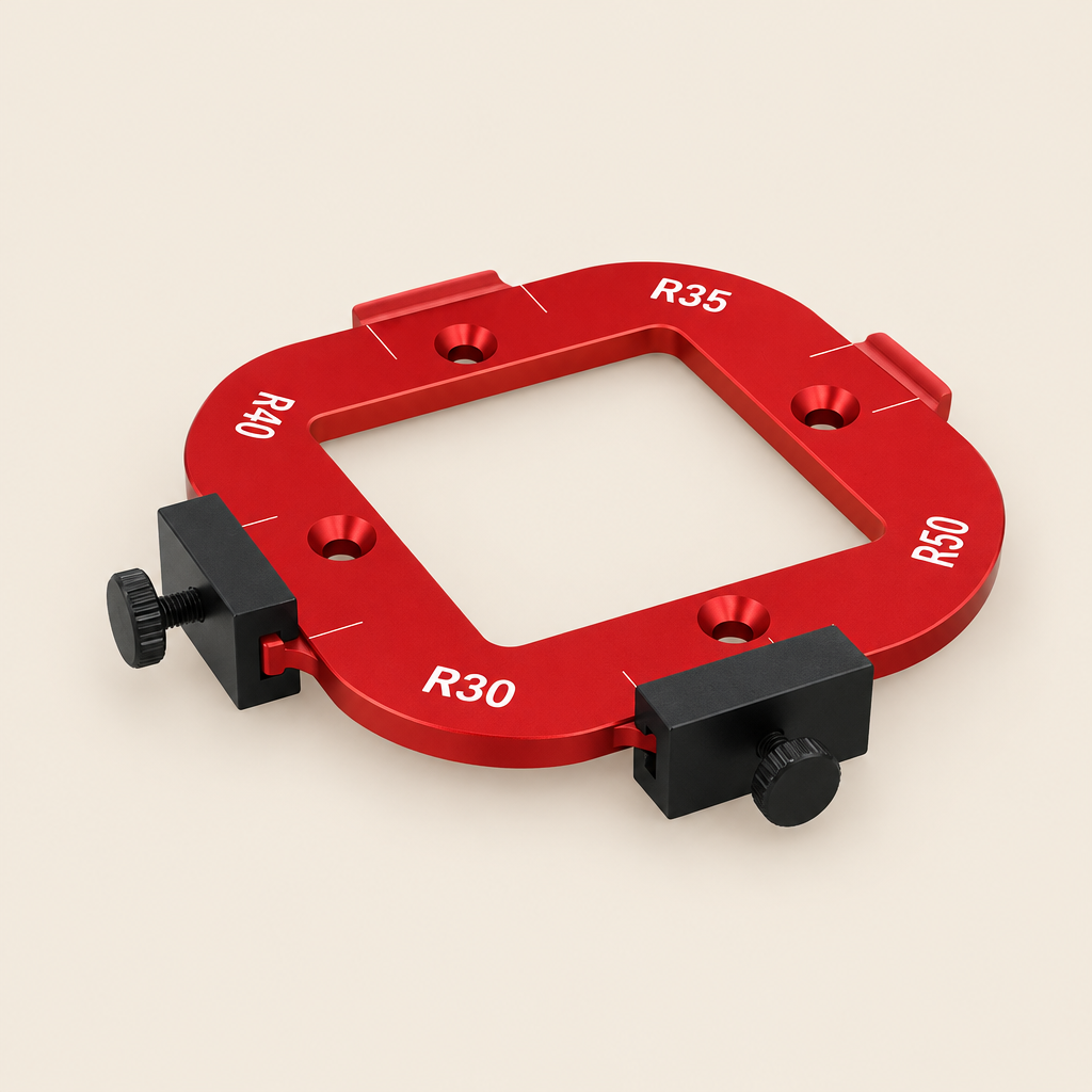Aluminum Corner Radius Template