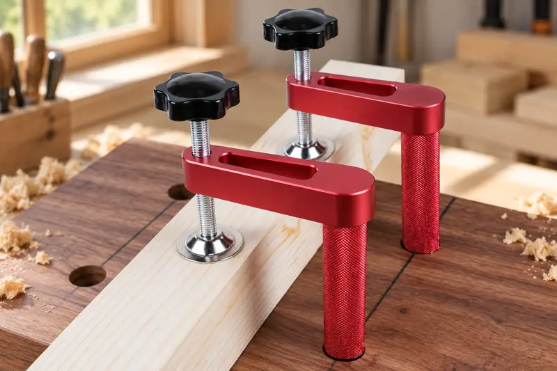 Dog Hole Hold-Down Clamp details
