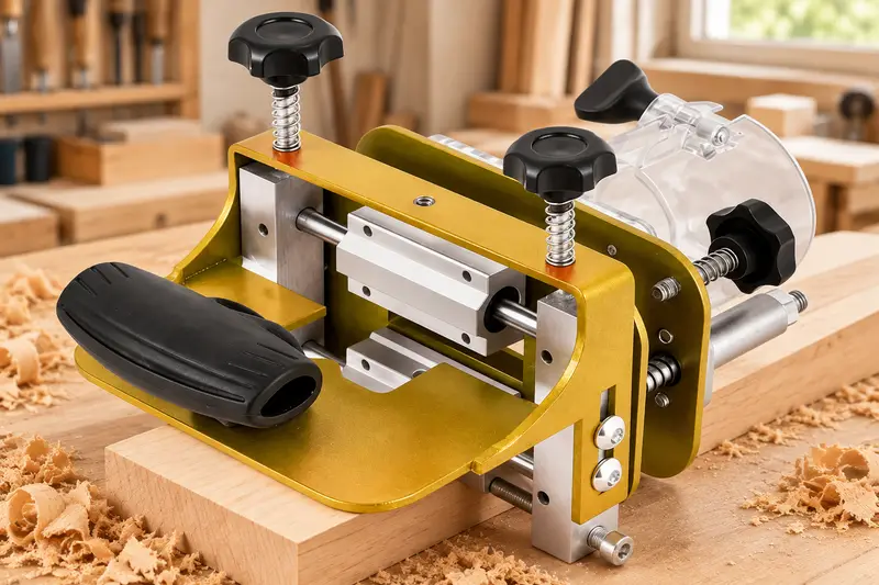 Adjustable Mortising Jig details