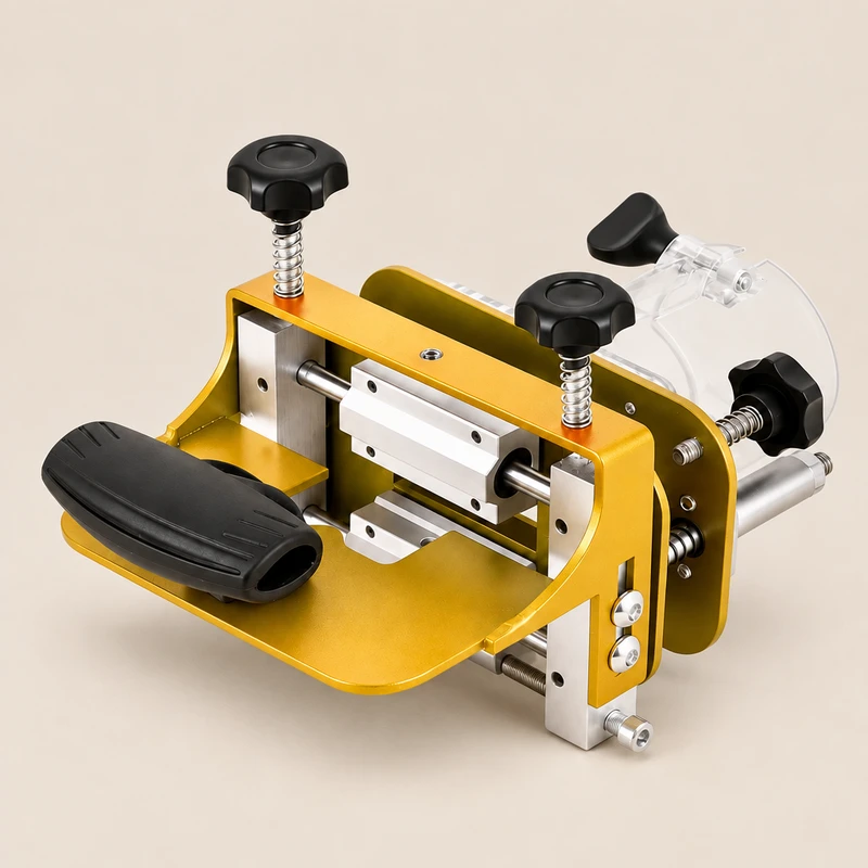 Adjustable Mortising Jig