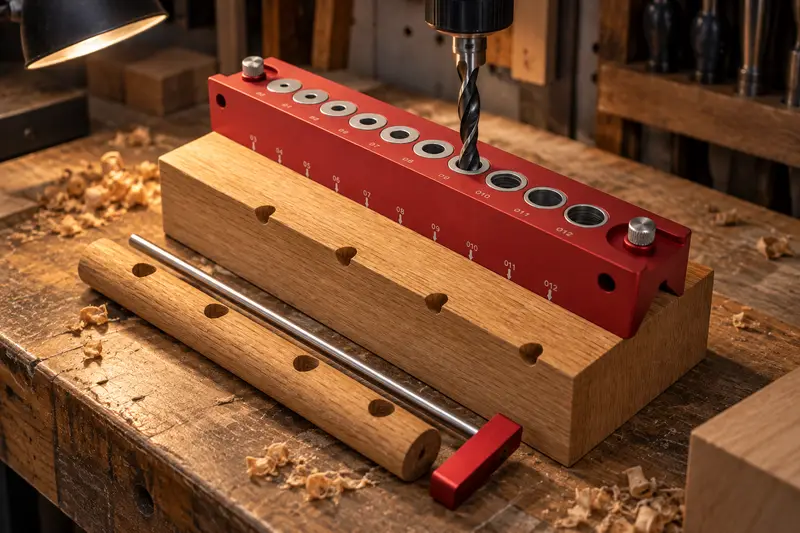 10-Hole Doweling Jig — Dim Workshop Session