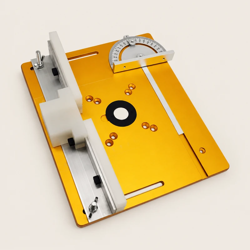 Router Lift with Insert Plate