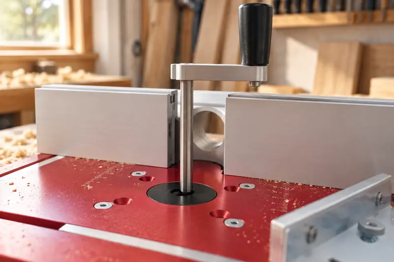 Router Lift — Compact Shop Setup