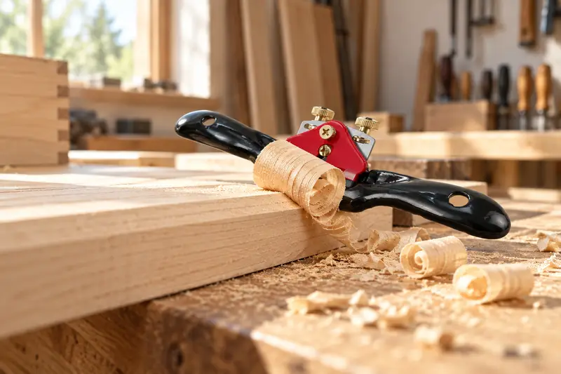 Flat Base Spokeshave — Chamfer A Wood Edge