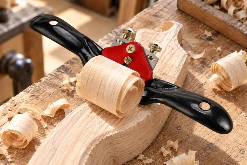 Flat Base Spokeshave — Trim Irregular Areas