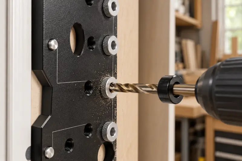 Shelf Pin Drilling Jig — Cramped Workshop Build