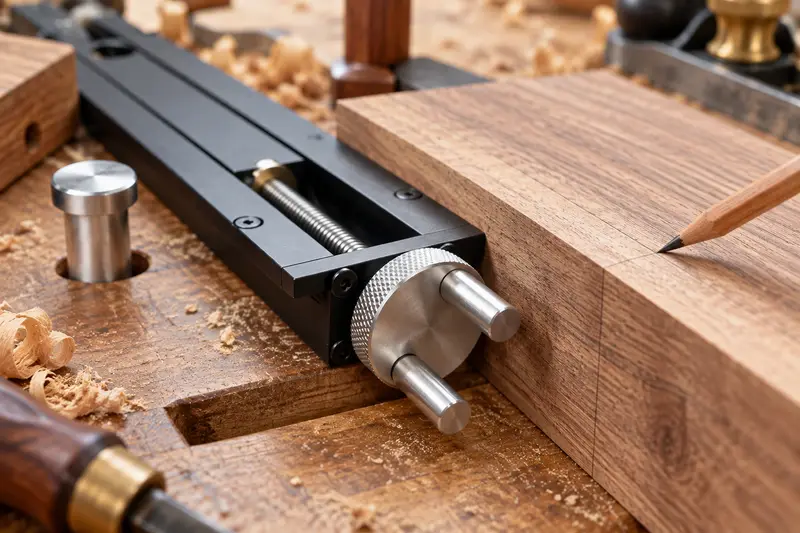 Workbench Tail Vise — Layout On A Crowded Bench