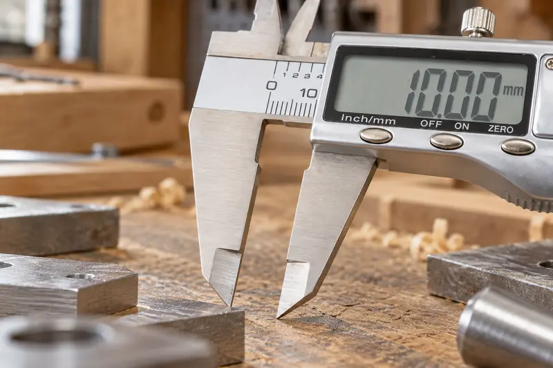 Digital Caliper — Crowded Bench Checks
