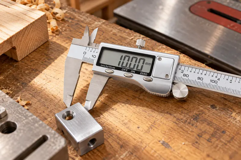 Digital Caliper — Recessed Part Planning