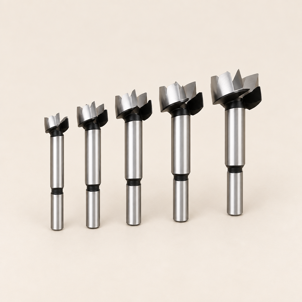 5-Piece Forstner Drill Bit Set