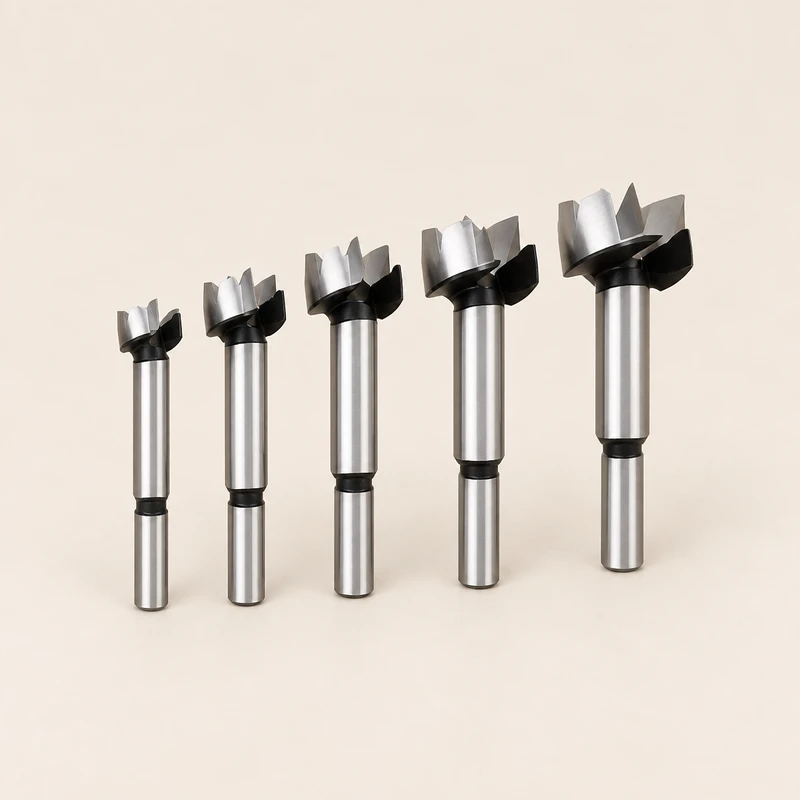 5-Piece Forstner Drill Bit Set