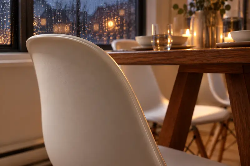 Dining Table — Rainy Evening Dinner