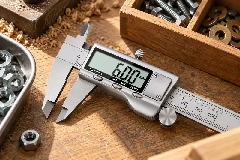 Digital Caliper — Dim Storage Area