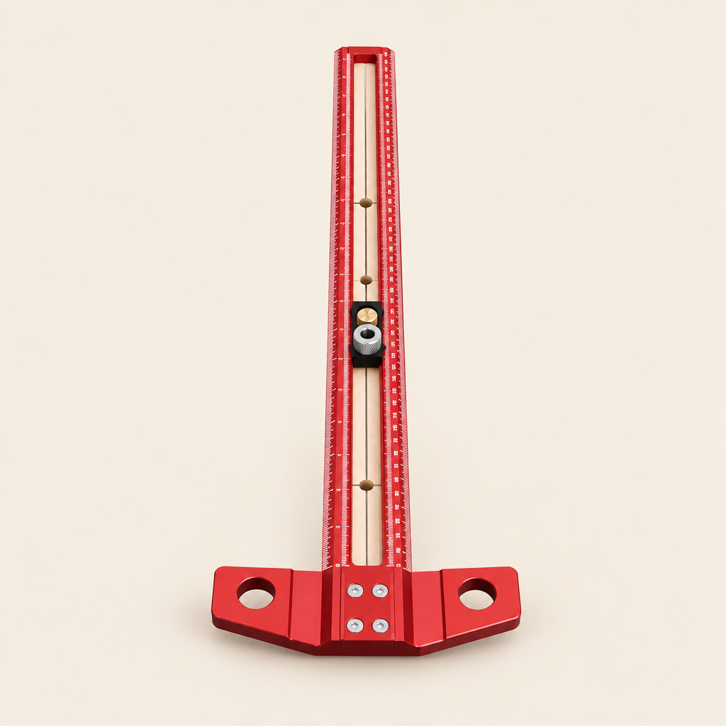 T-Square Ruler with Adjustable Stop