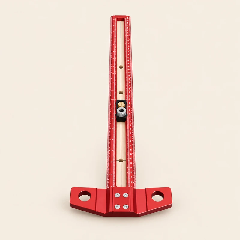 T-Square Ruler with Adjustable Stop